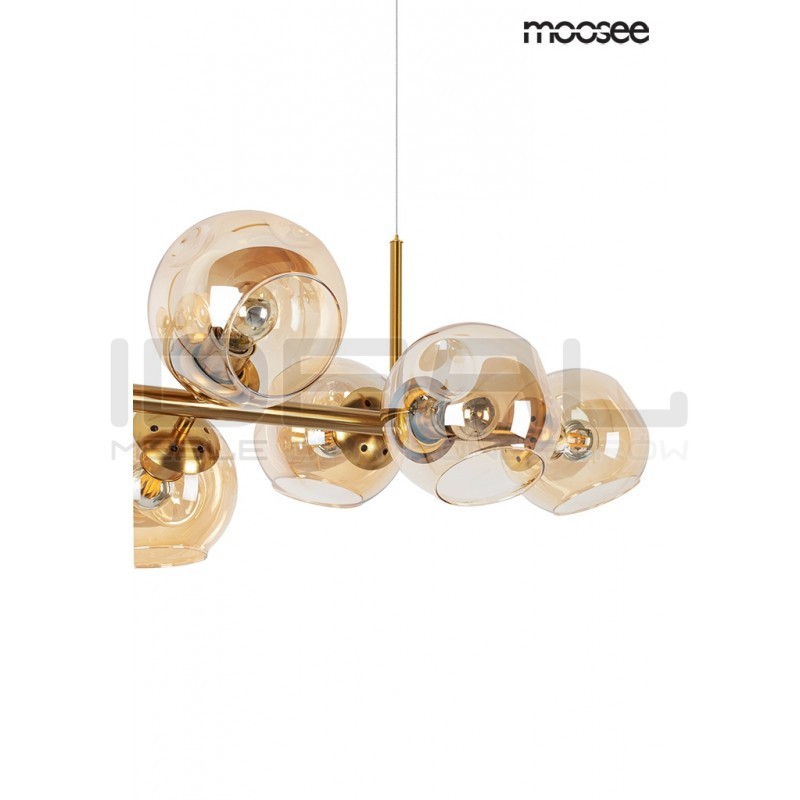 Lampa wisząca glamour pozioma ROMEO