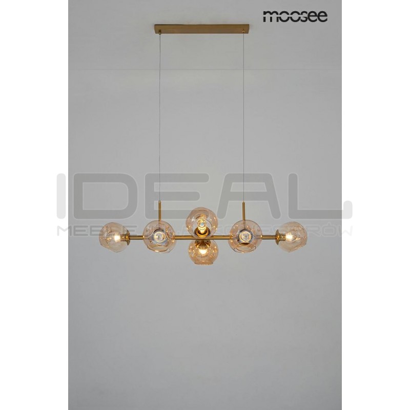 Lampa wisząca glamour pozioma ROMEO