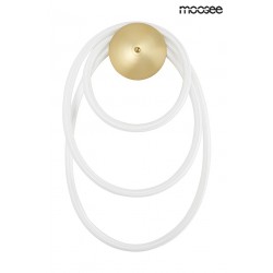 Kinkiet glamour SERPIENTE złoty