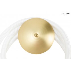 Kinkiet glamour SERPIENTE złoty