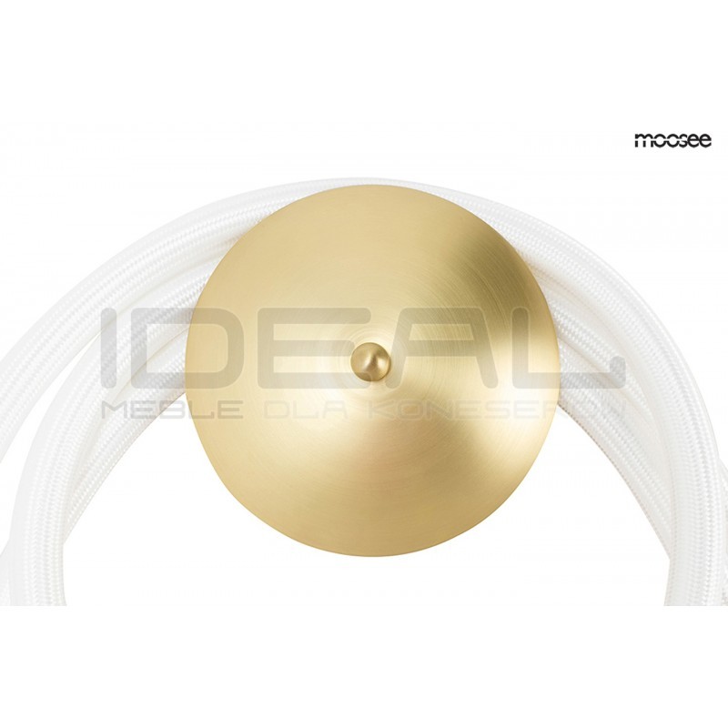 Kinkiet glamour SERPIENTE złoty