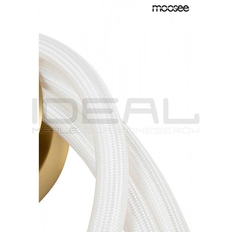 Kinkiet glamour SERPIENTE złoty