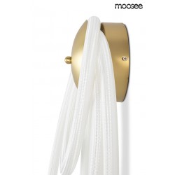 Kinkiet glamour SERPIENTE złoty