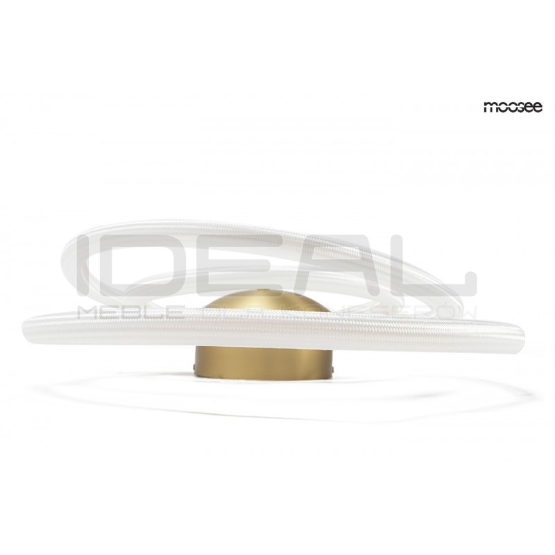 Kinkiet glamour SERPIENTE złoty