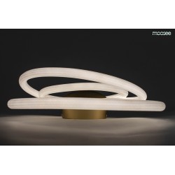 Kinkiet glamour SERPIENTE złoty