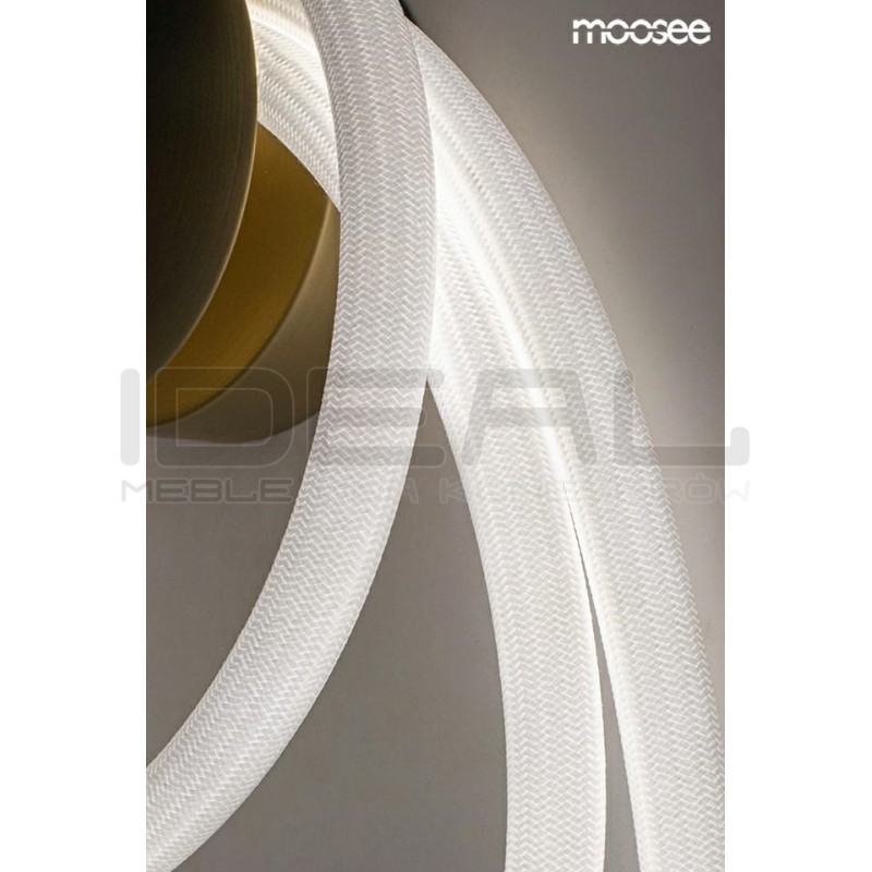 Kinkiet glamour SERPIENTE złoty