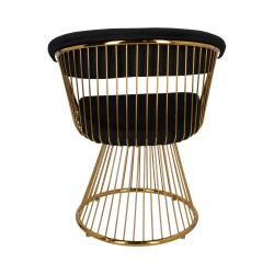 Krzesło Glamour Cage Glam złote