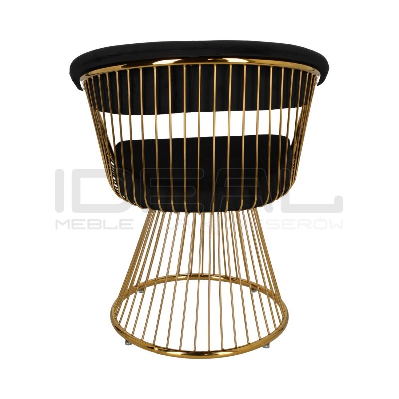 Krzesło Glamour Cage Glam złote