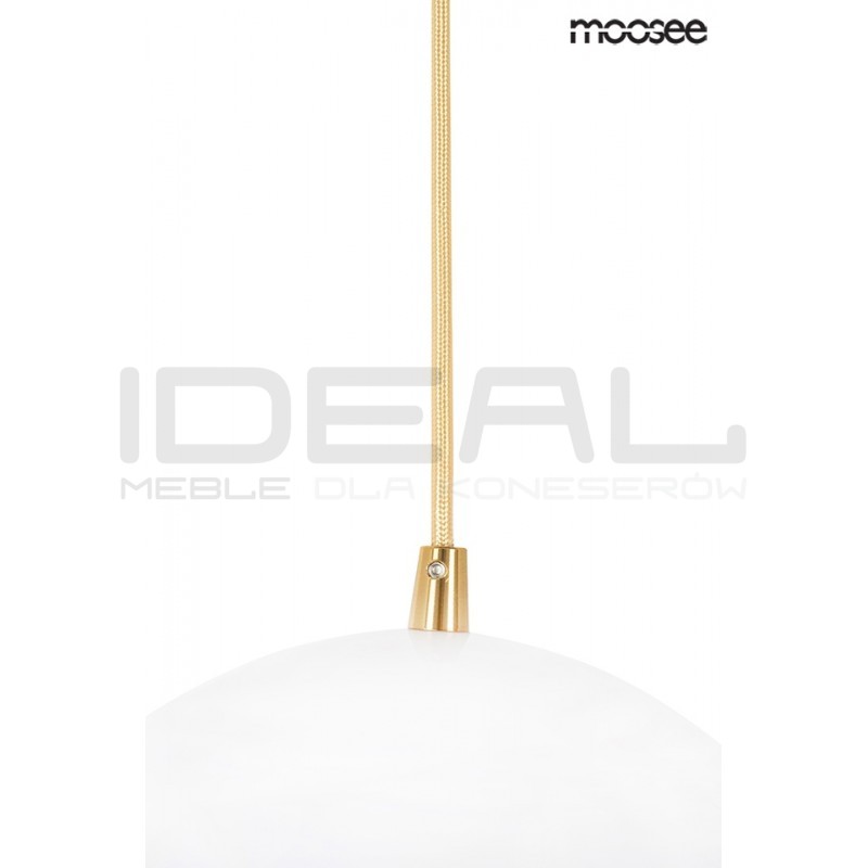 Lampa wisząca glamour GLOBE 25 złota