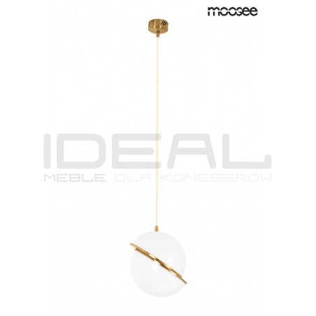 Lampa wisząca glamour GLOBE 20 złota