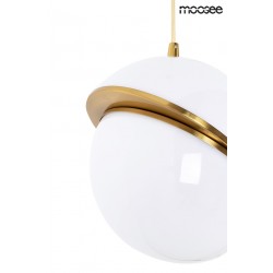 Lampa wisząca glamour GLOBE 20 złota