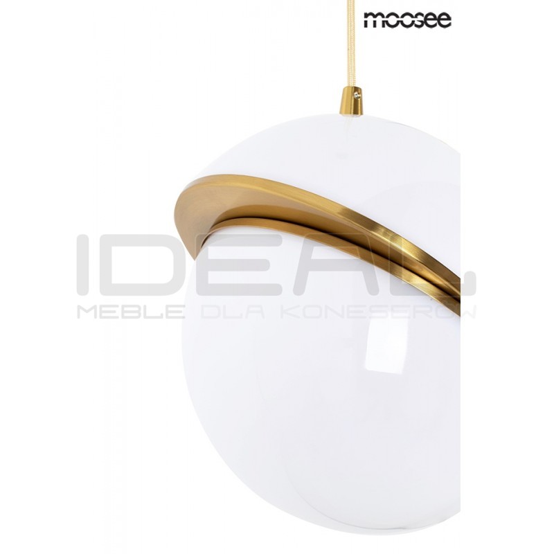 Lampa wisząca glamour GLOBE 20 złota