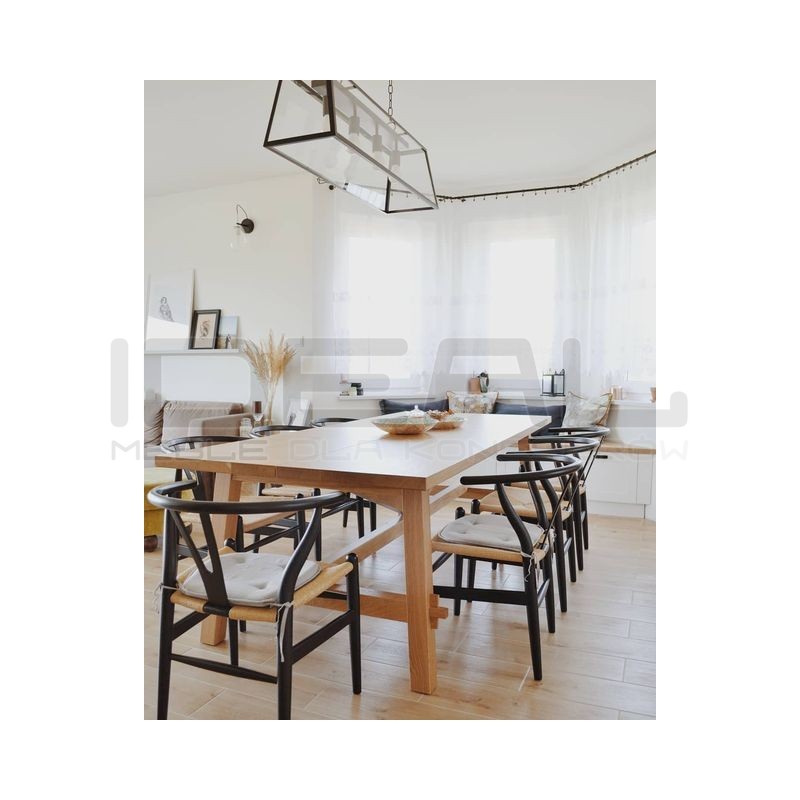 Krzesło inspirowane projektem Wishbone - Boho Wicker