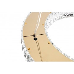 Lampa wisząca glamour kryształowa ALLISIA 60 złota