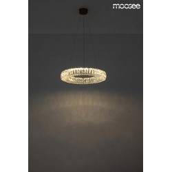 Lampa wisząca glamour kryształowa ALLISIA 60 złota
