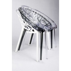 Krzesło transparentne KORAL
