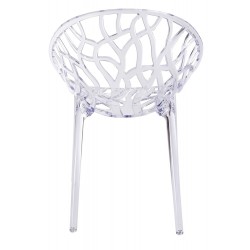 Krzesło transparentne KORAL
