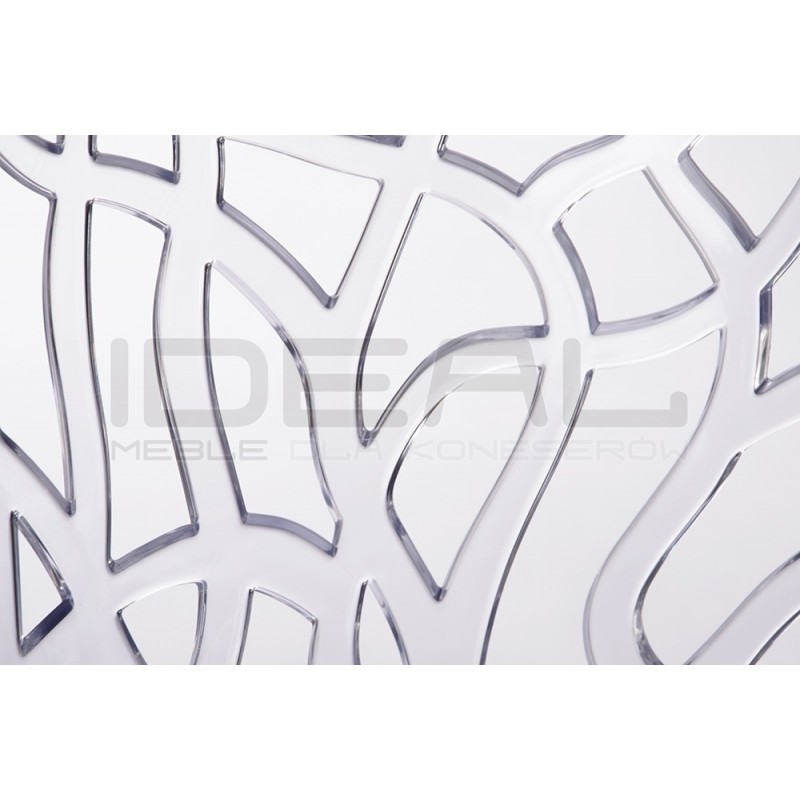 Krzesło transparentne KORAL