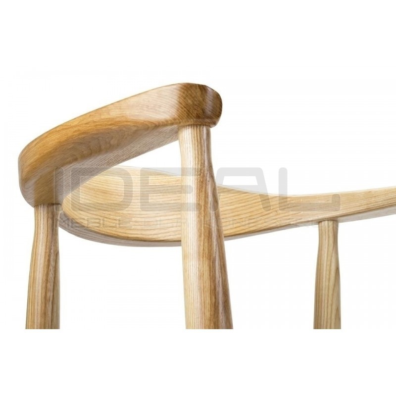 Krzesło boho Kenedy drewniane jesion