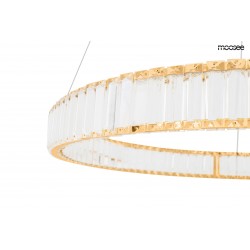 Lampa wisząca glamour potrójna LIBERTY złota