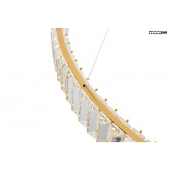 Lampa wisząca glamour potrójna LIBERTY złota