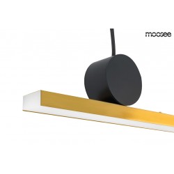 Lampa wisząca pozioma glamour WAND 88 złota