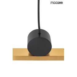 Lampa wisząca pozioma glamour WAND 88 złota