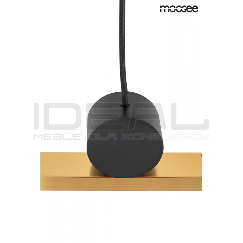 Lampa wisząca pozioma glamour WAND 88 złota