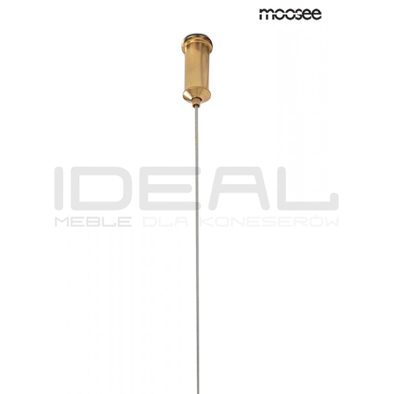 Lampa wisząca pozioma glamour WAND 88 złota