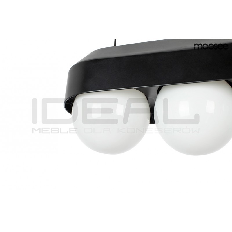 Lampa wisząca DROPS 3 czarna