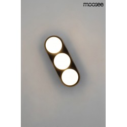 Kinkiet DROPS 3 czarny