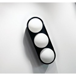 Kinkiet DROPS 3 czarny