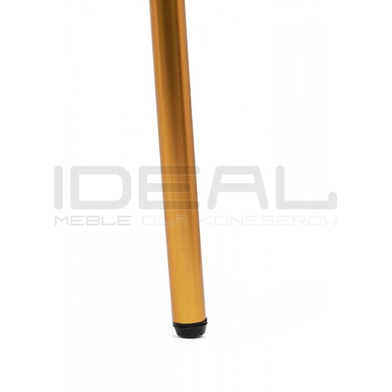 Krzesło glamour FABIOLA BOUCLE białe