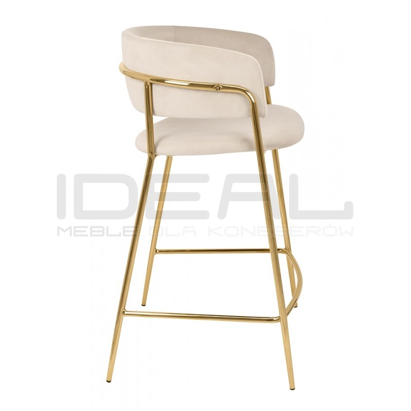 Hoker glamour DELTA 65 złote nogi