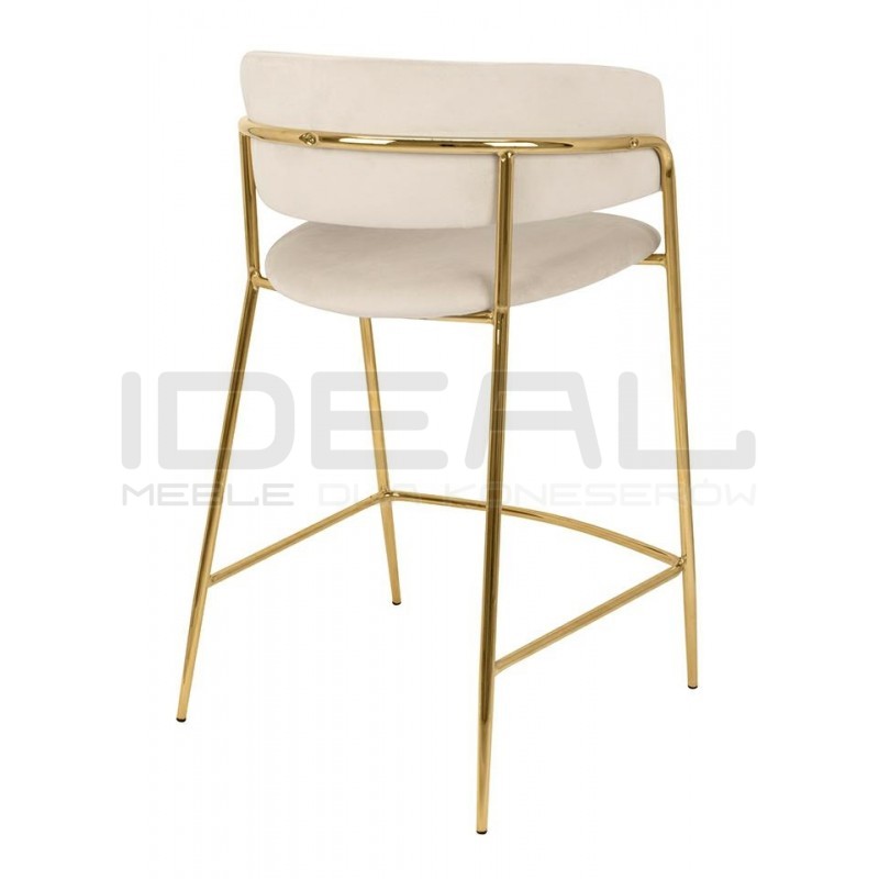 Hoker glamour DELTA 65 złote nogi