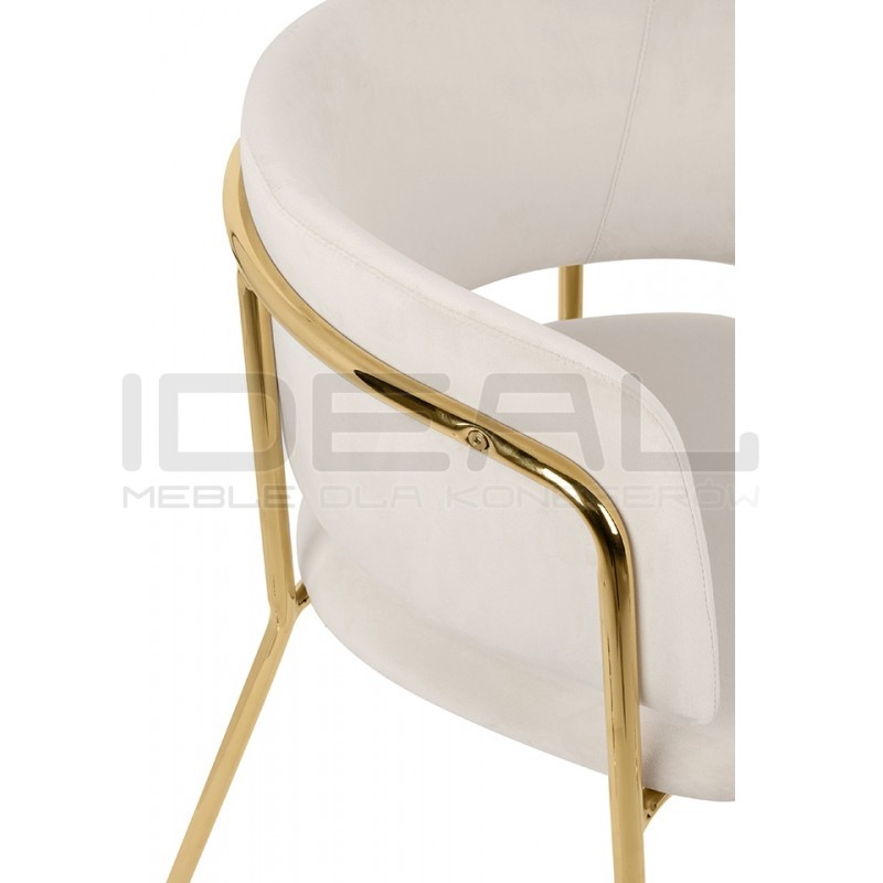 Hoker glamour DELTA 65 złote nogi