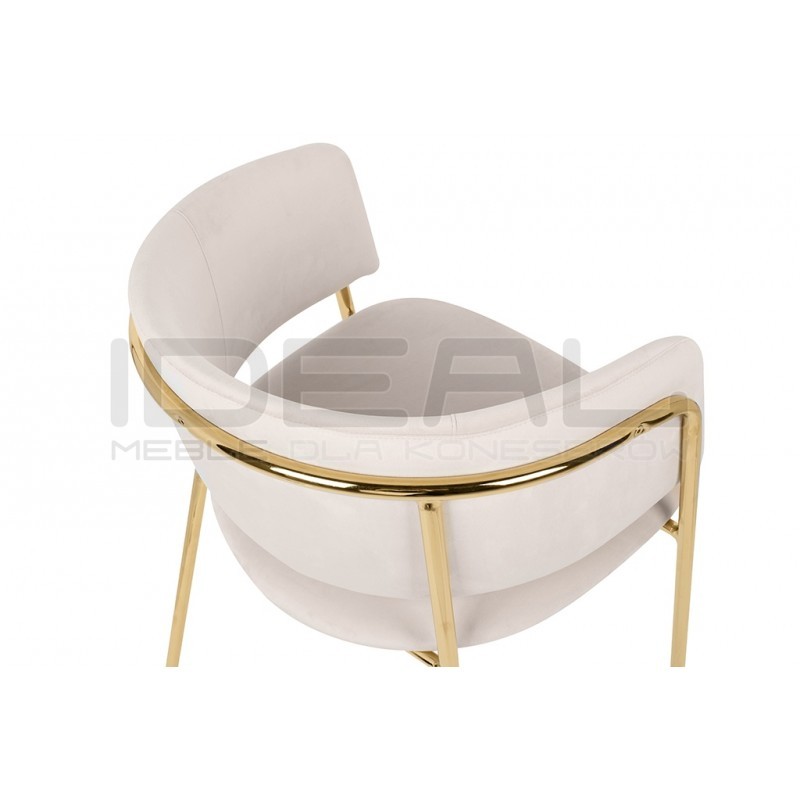 Hoker glamour DELTA 65 złote nogi