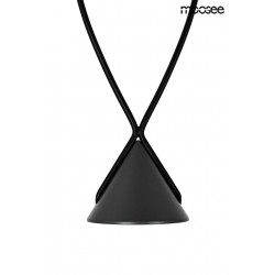 Lampa wisząca czarna ATLAS 3 punktowa