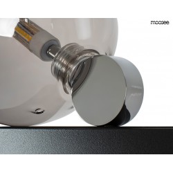 Lampa wisząca pozioma LINEAL 130 czarna