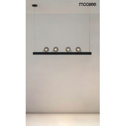 Lampa wisząca pozioma LINEAL 130 czarna