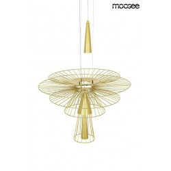 Lampa Wisząca geometryczna SESTO 250 złota