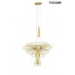 Lampa Wisząca geometryczna SESTO 250 złota