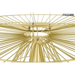 Lampa Wisząca geometryczna SESTO 250 złota