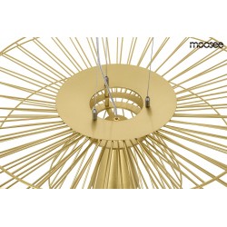 Lampa Wisząca geometryczna SESTO 250 złota