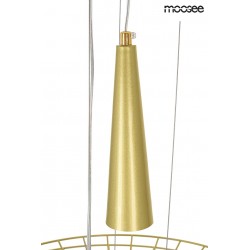 Lampa Wisząca geometryczna SESTO 250 złota