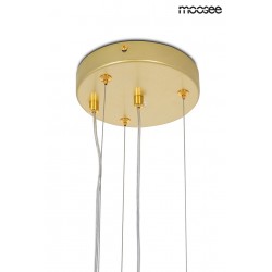 Lampa Wisząca geometryczna SESTO 250 złota