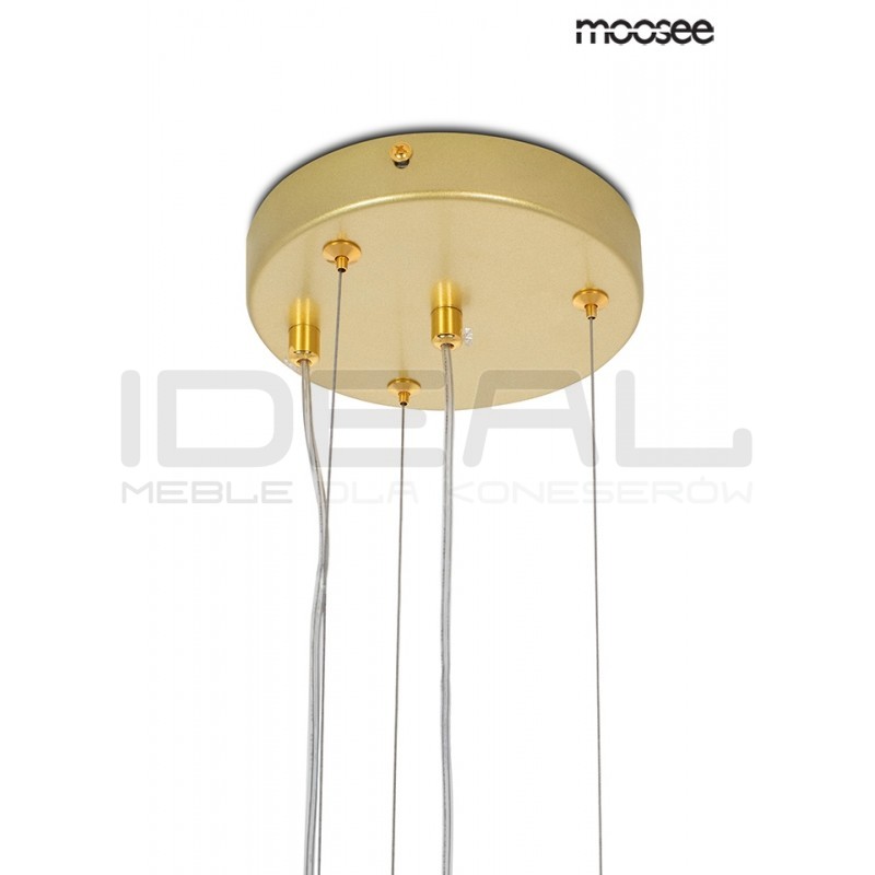 Lampa Wisząca geometryczna SESTO 250 złota