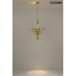 Lampa Wisząca geometryczna SESTO 250 złota