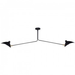 Lampa Raven CRANE-2P DWURAMIENNA 182 CZARNA