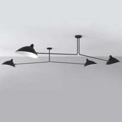 Lampa Raven CRANE-2P DWURAMIENNA 182 CZARNA